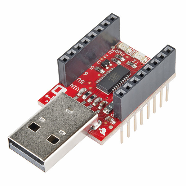 MicroView - USB Programmer Sparkfun 12924