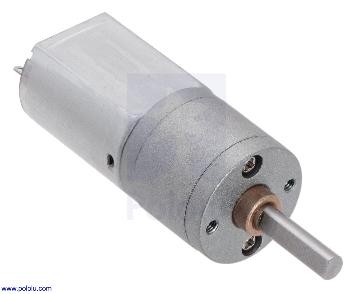 78:1 Metal Gearmotor 20Dx43L mm 6V Pololu 3453