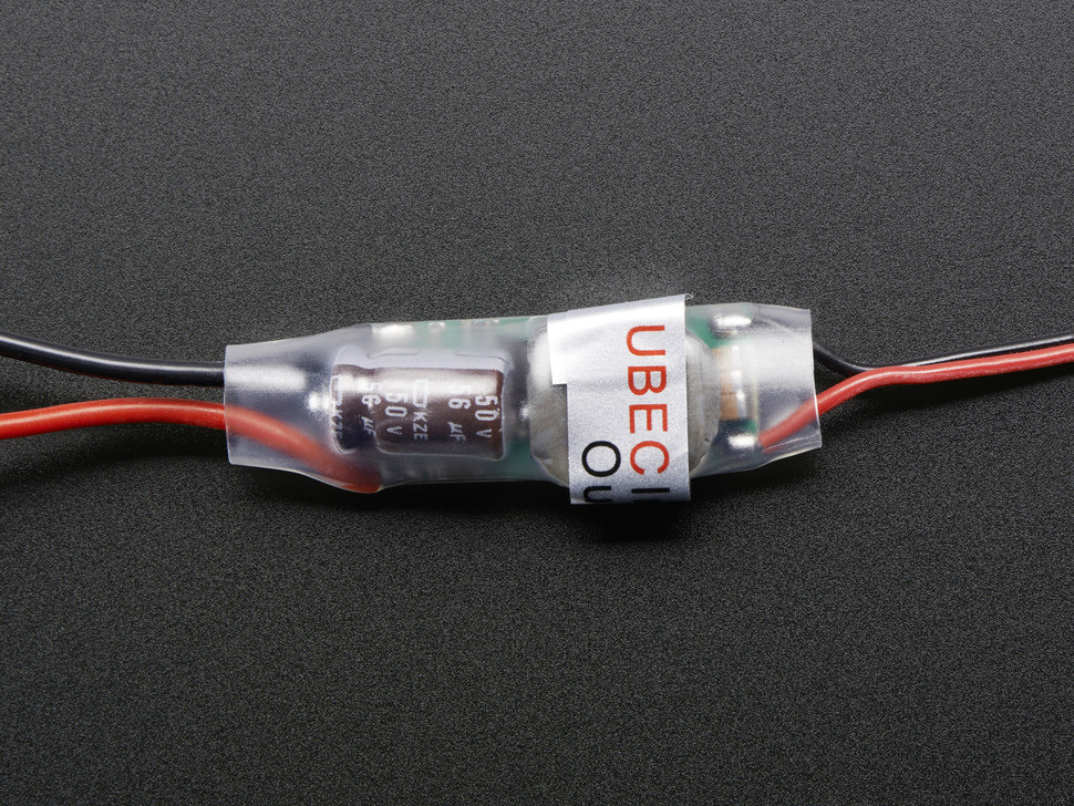 UBEC DC/DC Step-Down (Buck) Converter - 5V @ 3A output Adafruit 1385