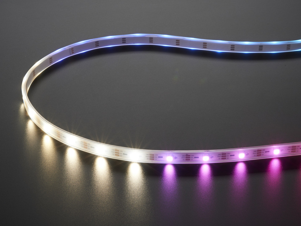 NeoPixel RGBW strip 30LEDs/1m wit Adafruit 2836