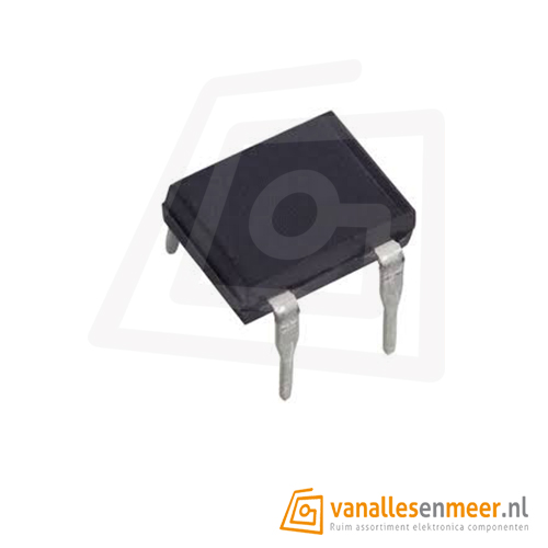 Gelijkrichter DB107 1A 1000V Dip-4