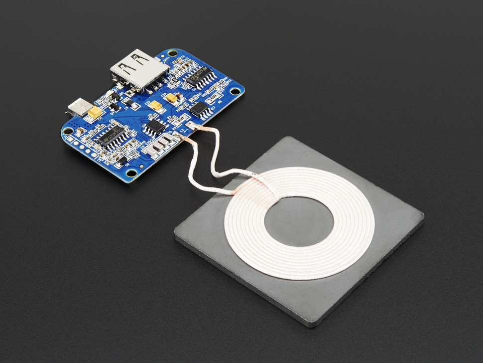 Universal Qi Wireless Charging Transmitter Adafruit 2162