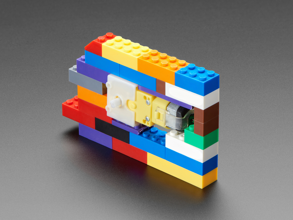 LEGO-compatibele Brick-beugel voor DC-motor Adafruit 3815