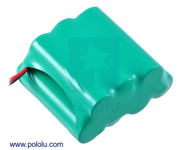 Rechargeable NiMH Battery Pack: 8.4V, 2200 mAh, 4+3 AA Cells, JR Connector Pololu 2226