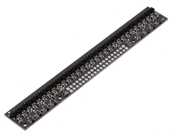 QTRX-HD-31RC Reflectiesensor Array: 31-kanaals, 4 mm, RC-uitgang, lage stroom Pololu 4331