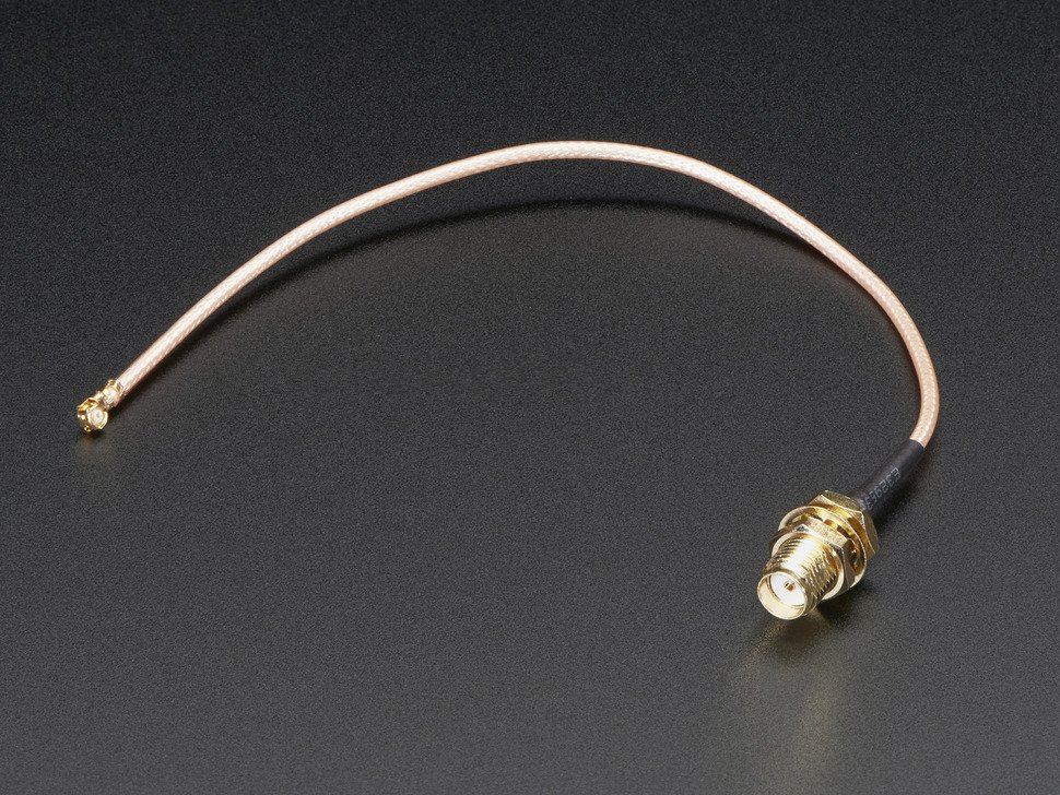 SMA to uFL/u.FL/IPX/IPEX RF Adapter Cable Adafruit 851