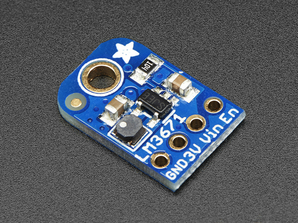 LM3671 3.3V Buck Converter Breakout - 3.3V Output 600mA Max Adafruit 2745