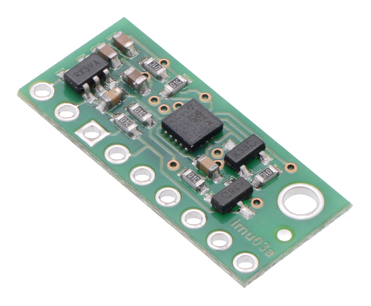 LSM6DS33 3D Accelerometer and Gyro Carrier with Voltage Regulator Pololu 2736