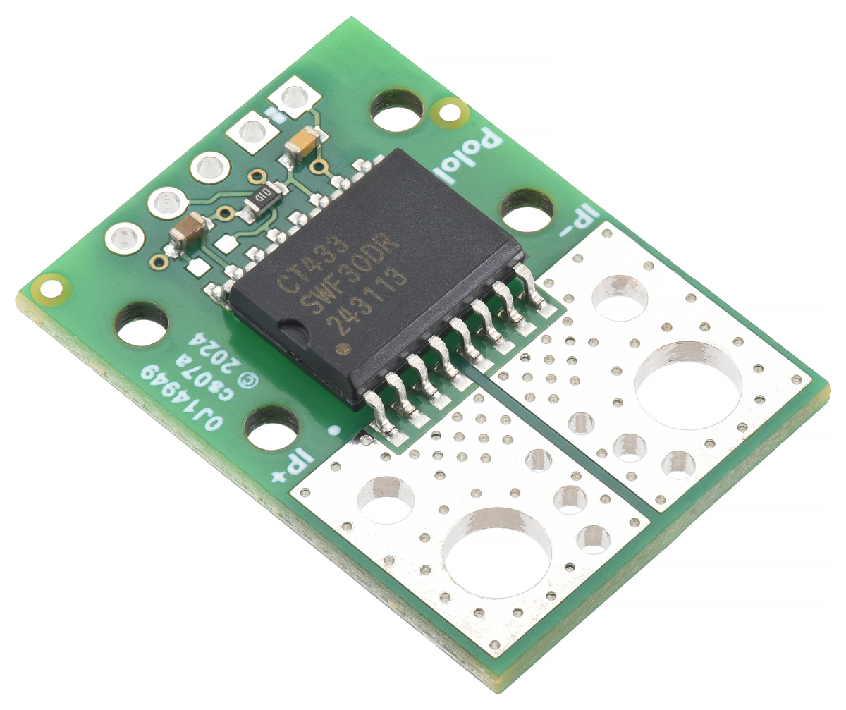 CT433‑HSWF30DR TMR Current Sensor Compact Carrier (0–30 A, 3.3 V) Pololu 5317