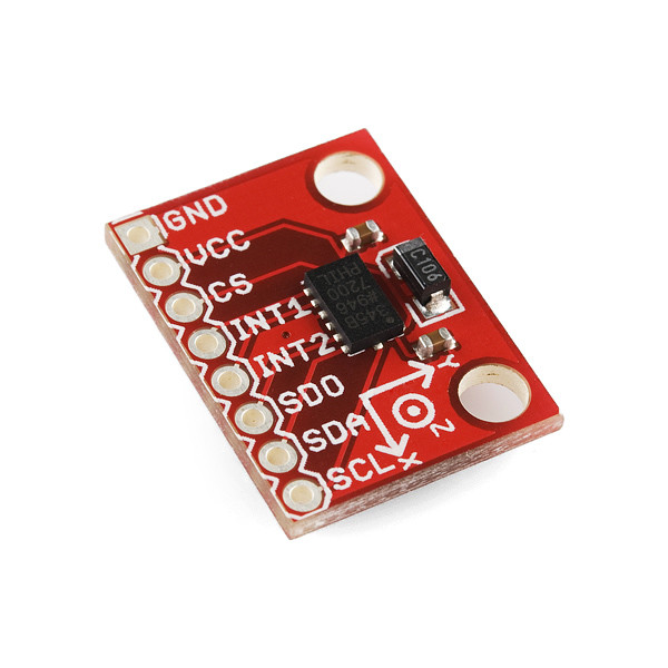 Triple Axis Accelerometer Breakout - ADXL345 Sparkfun SEN-09836