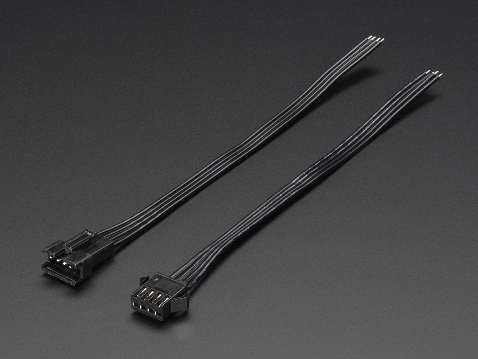 4-pin JST SM Plug + Receptacle Cable Set Adafruit 578