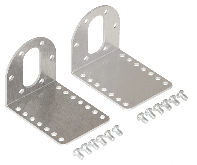 L-Bracket Metal Gearmotors (2-Pack) Pololu 1084