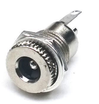 DC POWER JACK 2.1MM PANEL MOUNT ROUND DC-099