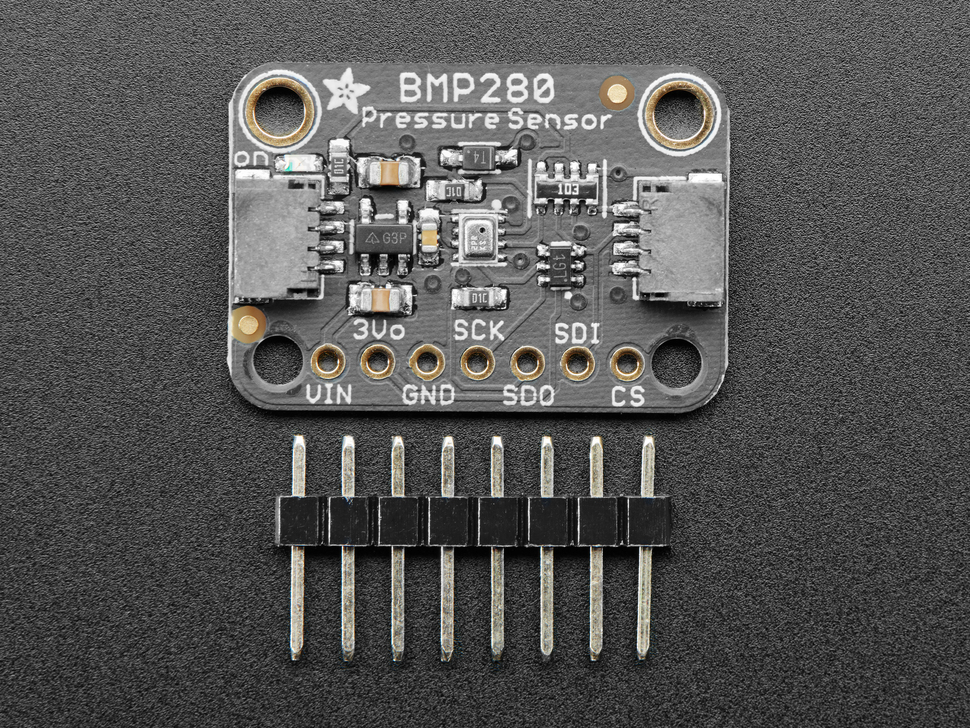 BMP280 I2C of SPI Luchtdruk- en hoogtesensor - STEMMA QT Adafruit 2651