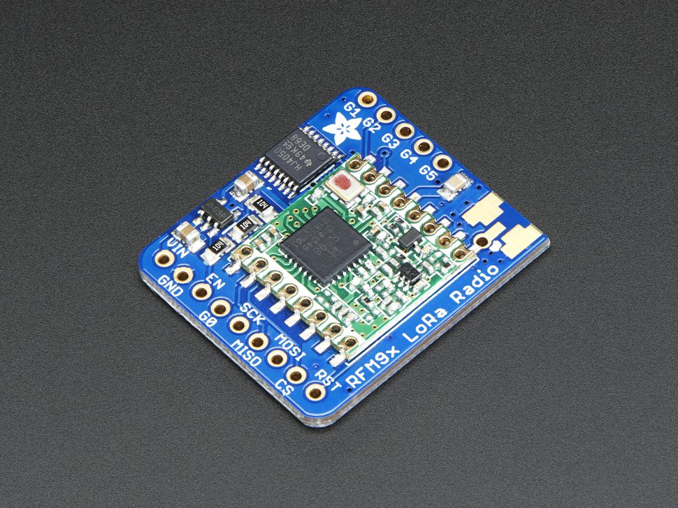 RFM96W LoRa Radio Transceiver Breakout - 433 MHz Adafruit 3073