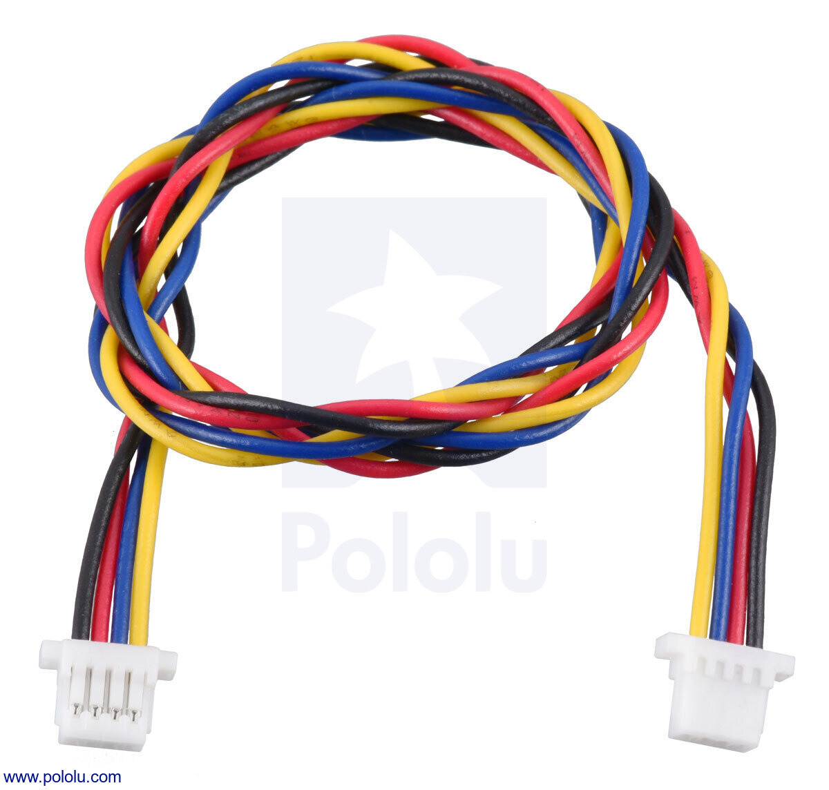 JST SH Style Cable 4 Pin Female Female 25 cm Pololu 5525