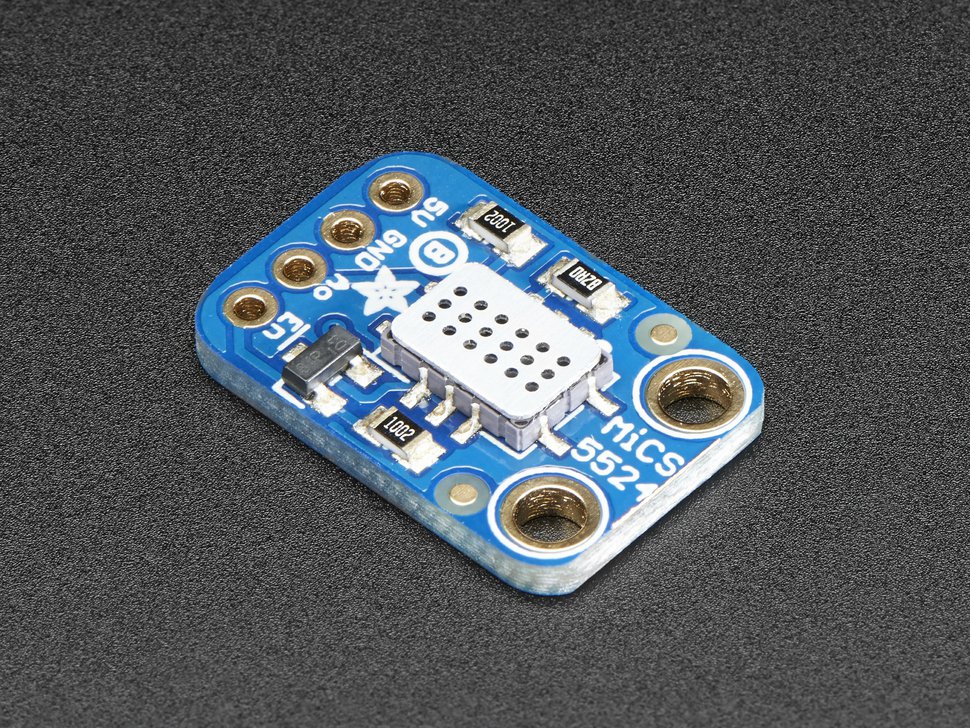 MiCS5524 CO, Alcohol and VOC Gas Sensor Breakout Adafruit 3199