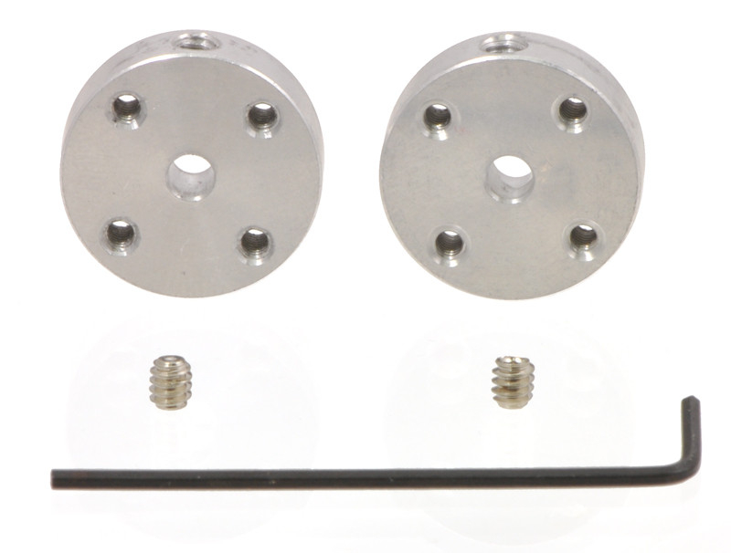 Aluminum Mounting 3mm Shaft, (2-Pack) Pololu 1996