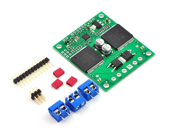 Qik 2s12v10 Dual Serial Motor Controller Pololu 1112
