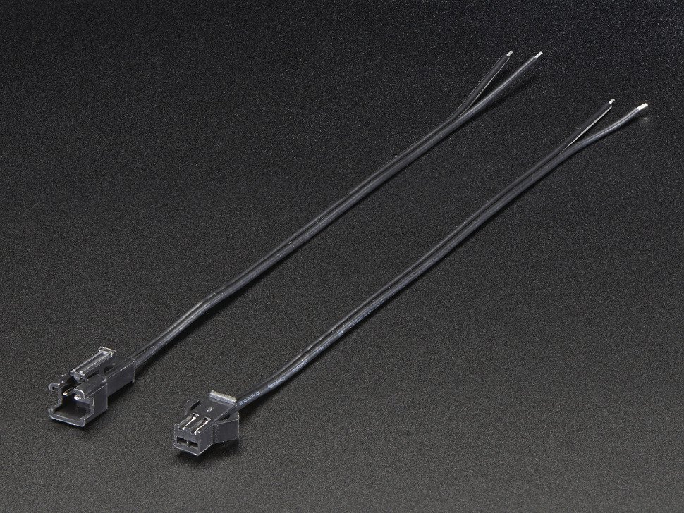 2-pin JST SM Plug + Receptacle Cable Set Adafruit 2880