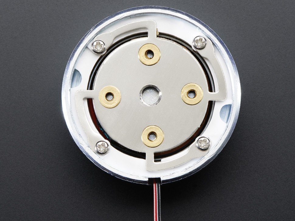 Large Surface Transducer with Wires - 4 Ohm 5 Watt Adafruit 1784
