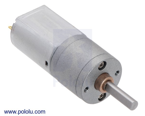 488:1 Metal Gearmotor 20Dx46L mm 12V CB Pololu 3485