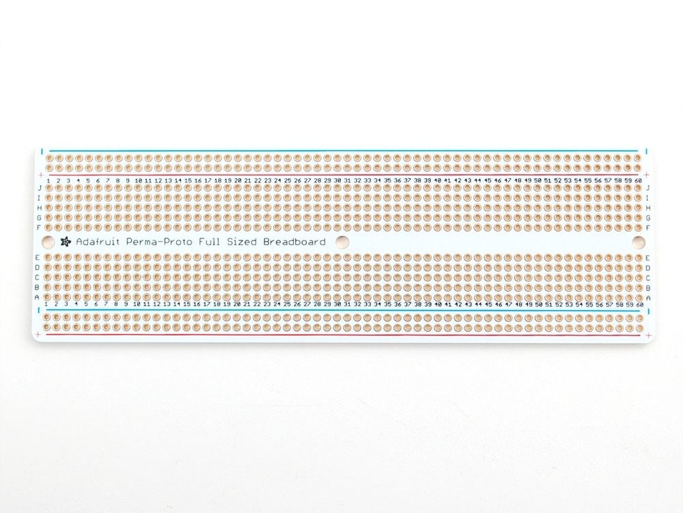 Prototyping board PermaProto full-sized breadboard PCB Adafruit 1606