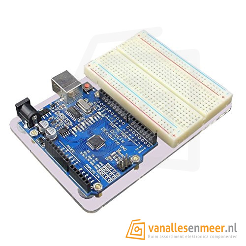 Montageplaat voor Uno en Breadboard 400