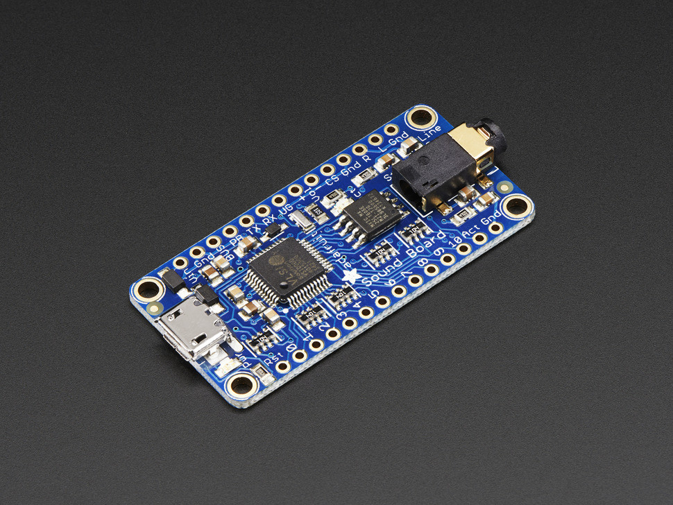 Audio FX Sound Board - WAV/OGG Trigger with 2MB Flash Adafruit 2133
