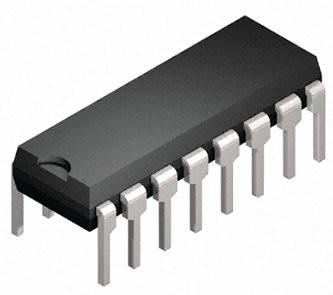 74LS48 BCD naar 7 segment decoder driver DIP 16