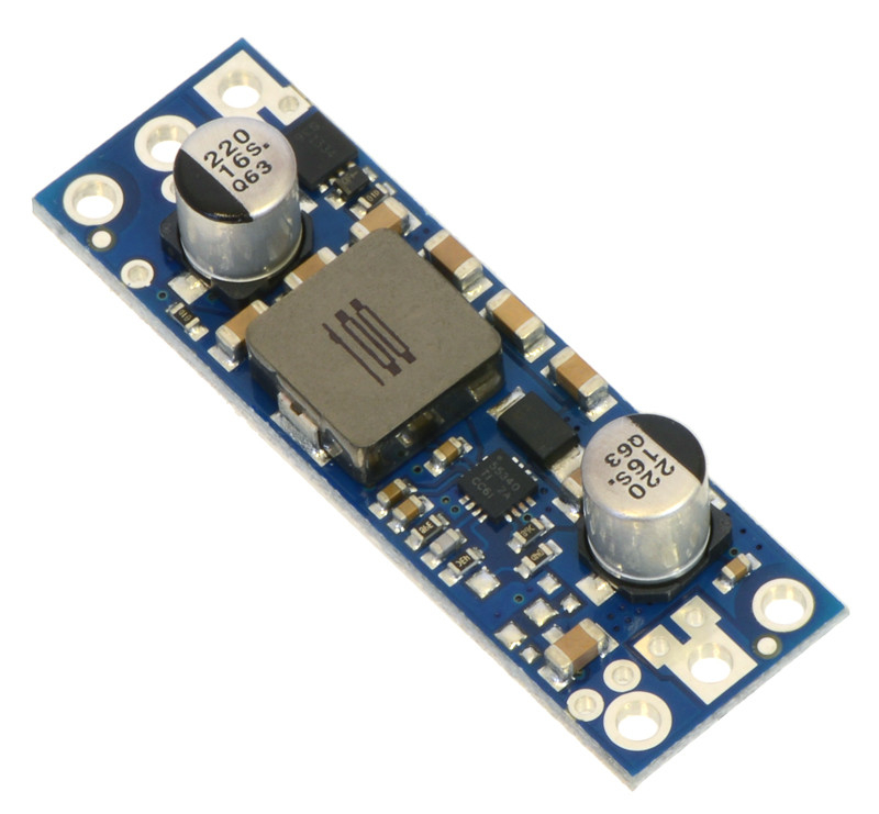 5V Step-Up spanningsregelaar minimaal 2,9V in Max 5A U3V50F5 Pololu 2565