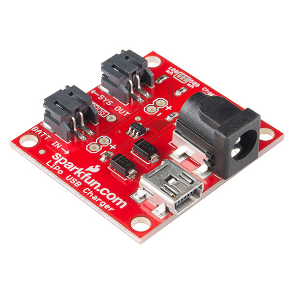 USB LiPoly Charger - Single Cell Sparkfun 12711