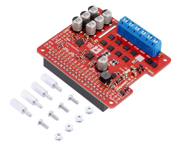 Dual G2 High-Power Motor Driver 18v18 for Raspberry Pi Pololu 3751