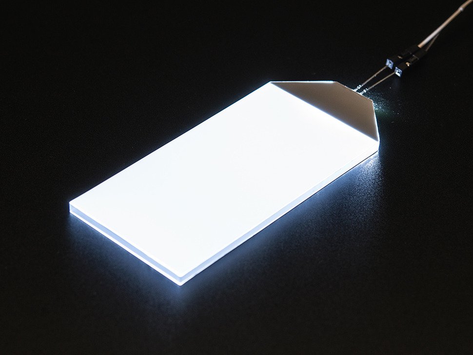 White LED Backlight Module - Large 45mm x 86mm Adafruit 1621