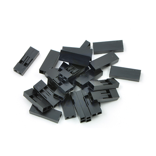 Dupont stekker Behuizing 2pin 25 stuks Pololu-1901