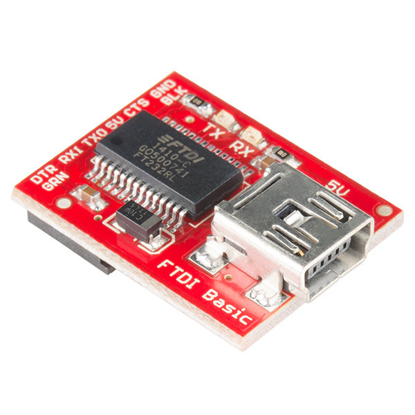 FTDI Basic Breakout - 5V Sparkfun 09716