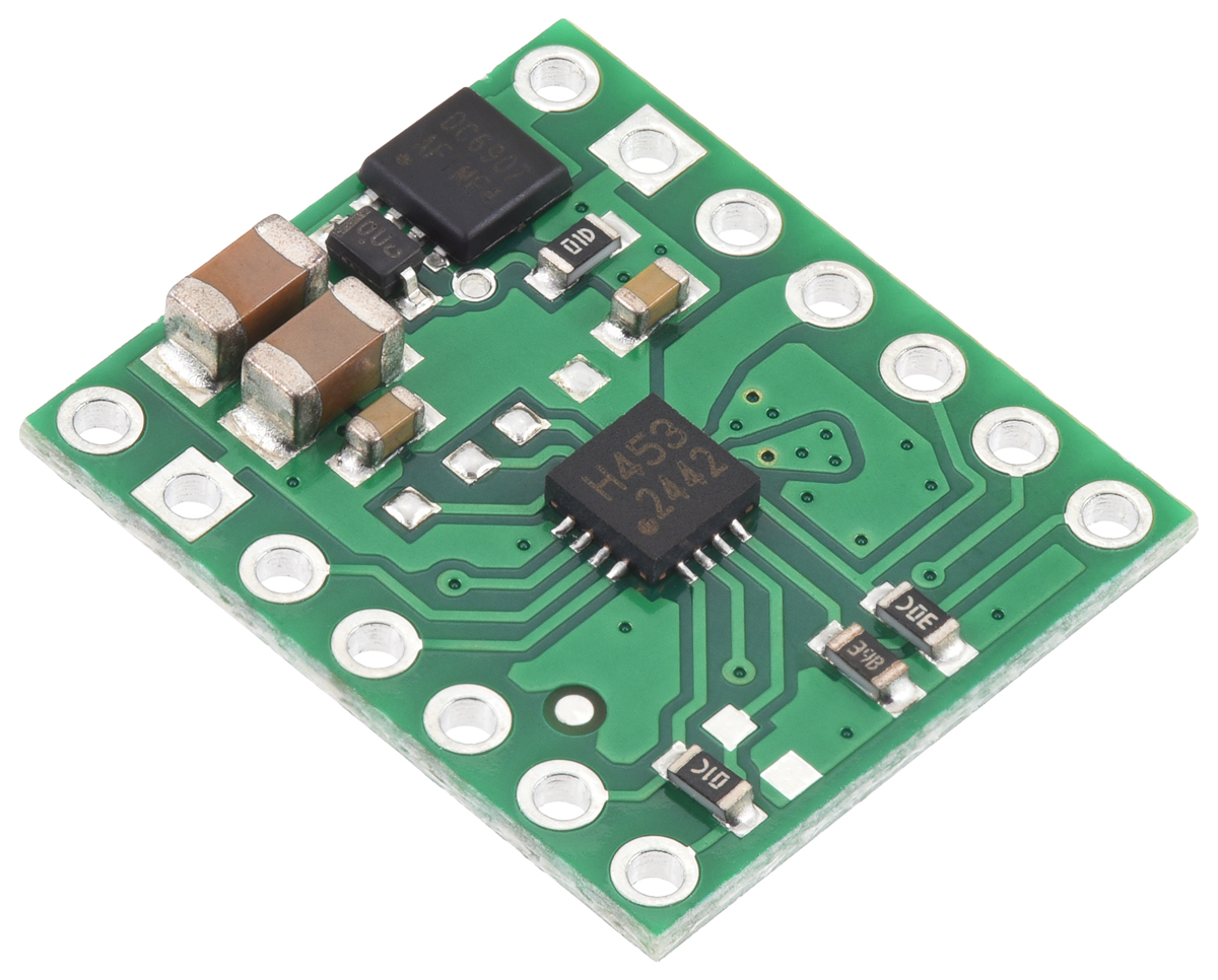 TB67H453FTG (QFN) Single Brushed DC Motor Driver Carrier – Pololu-4972