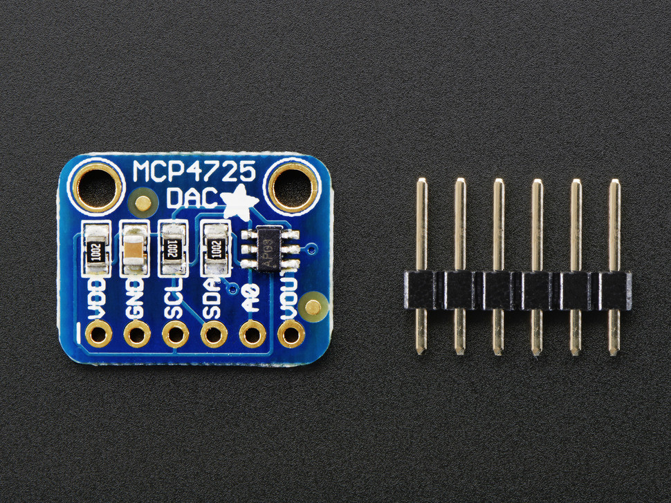 MCP4725 Breakout Board - 12-Bit DAC w/I2C Interface Adafruit 935