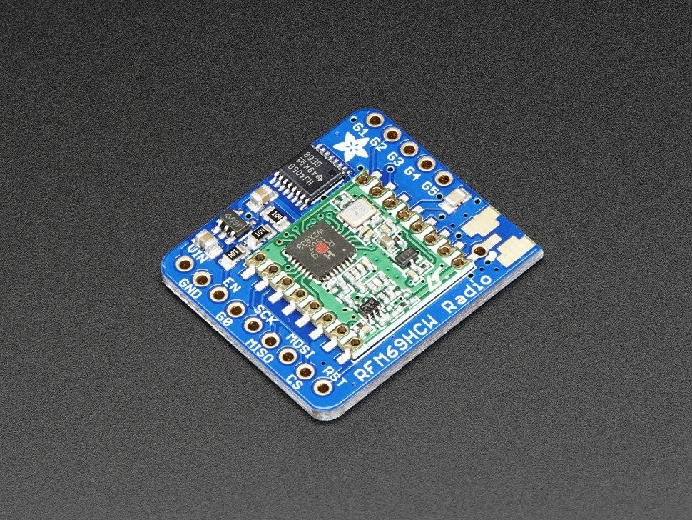 RFM69HCW Transceiver Radio Breakout - 433 MHz Adafruit 3071